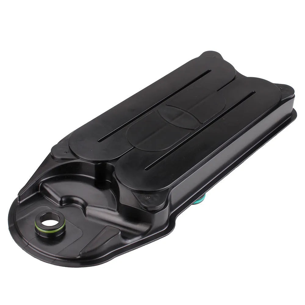 Black automotive crankcase ventilation filter model OFI068 for Ram Cummins diesel engines