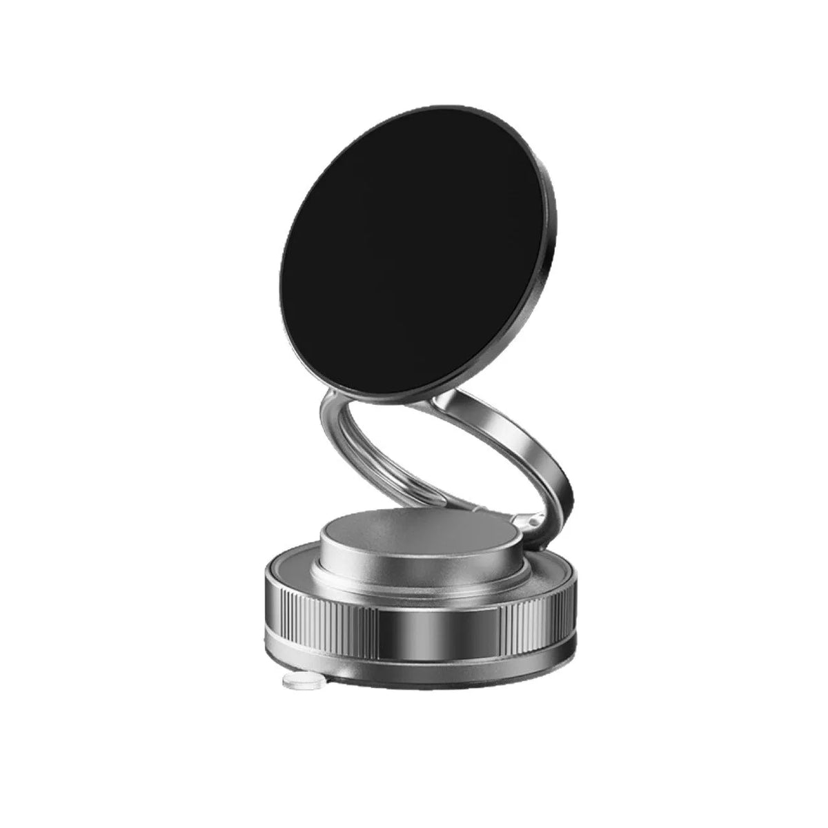 Vacuum adsorption magnetic car phone holder in black or white with N54 magnet and 7.5W charging