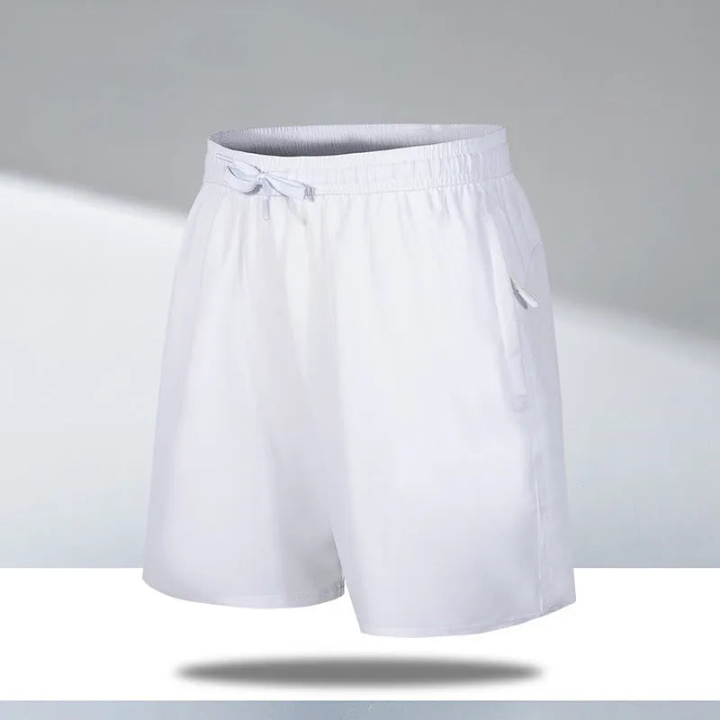 Men's quick-drying loose beach pants in polyester fabric with micro-elastic stretch