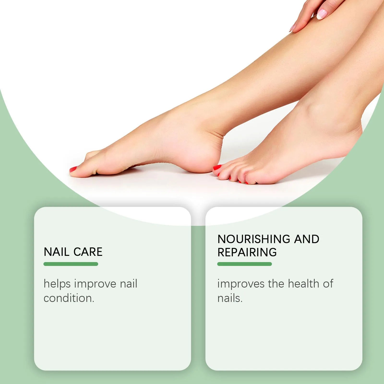30ml bottle of tea tree oil nail fungus repair solution with a gentle formula.
