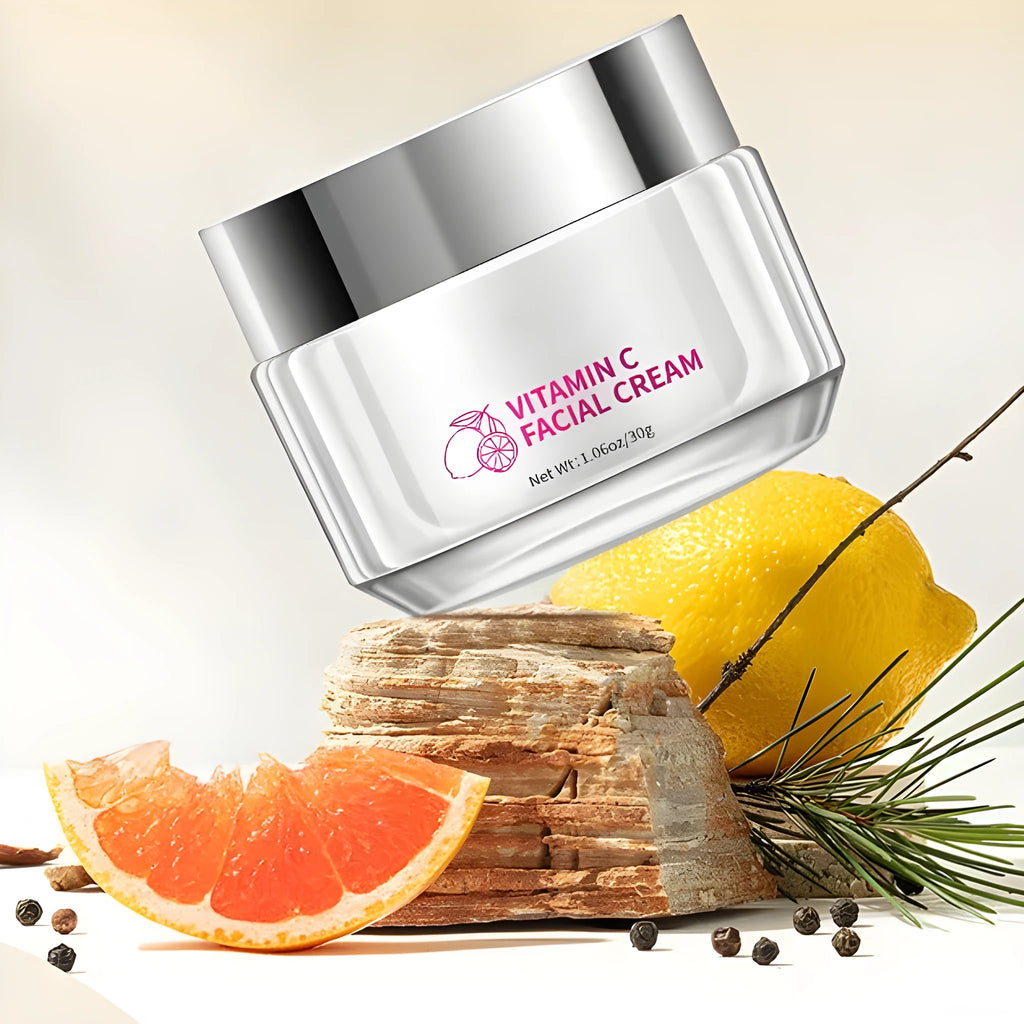 30g vitamin C face cream jar for brightening and moisturising all skin types