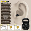 SK19 Bluetooth headset in Black colour with in-ear design and Type-C charging port