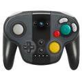 Black wireless Bluetooth gamepad with analogue sticks, D-pad, and face buttons for Nintendo Switch and PC.