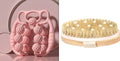 Bear-shaped double row ring clip leg massager in PP plastic with colour options