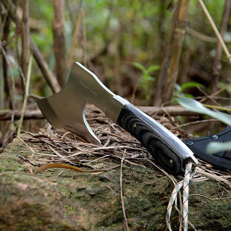 Outdoor Tactics stainless steel camping logging garden axe 57x36x28cm
