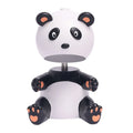 Panda aromatherapy wax home table lamp with soft night light and timer, modern simplicity style