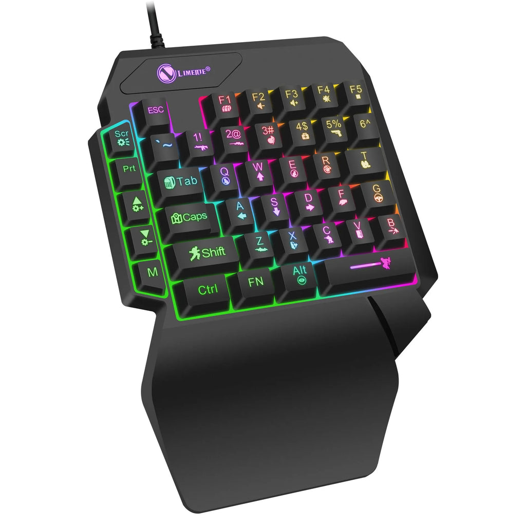 GK103S one-handed keyboard converter with 1.2 metre cable for gaming setups