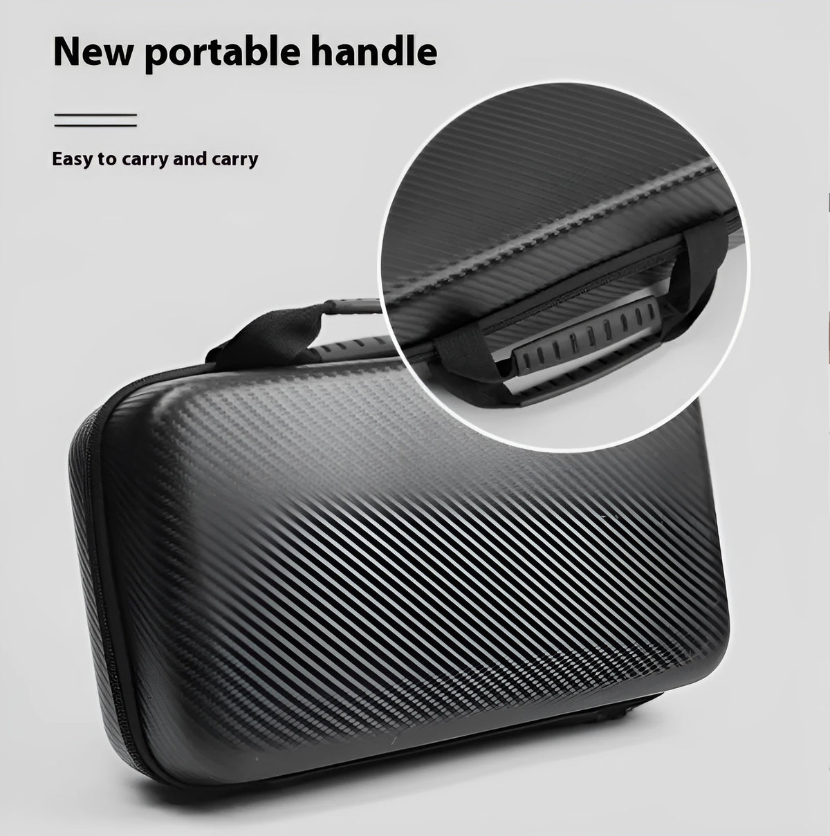 Black polyester EVA velvet electric vehicle charger storage bag for fast charging large or small charger and battery pack