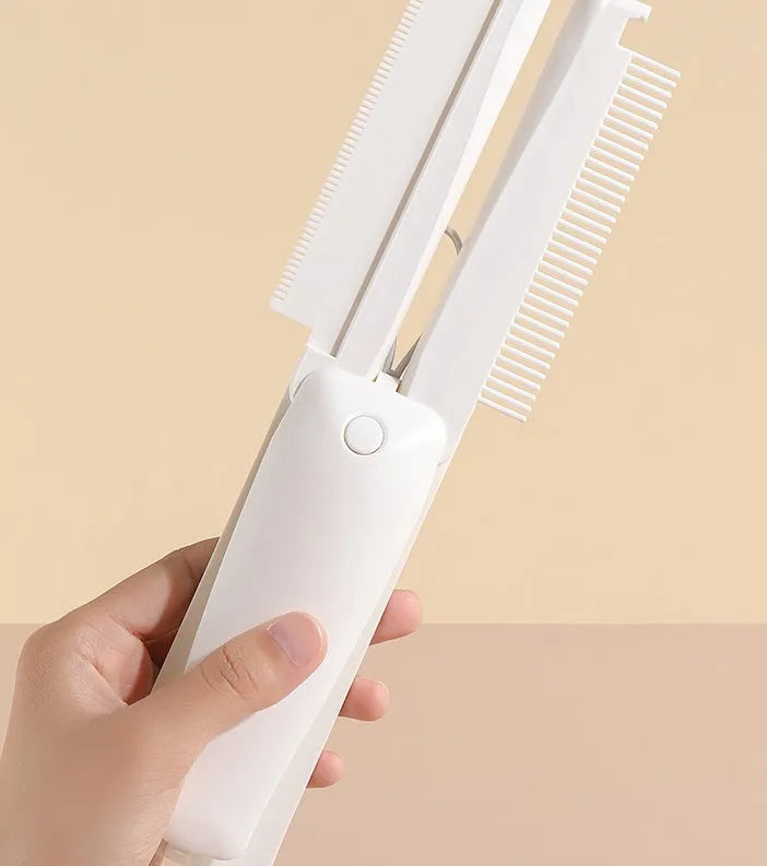 ABS plastic pet grooming brush for dogs and cats with floating hair removal and massage functions