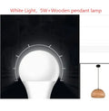Bamboo woven rattan chandelier 600mm single head hanging light with adjustable 1.2m height
