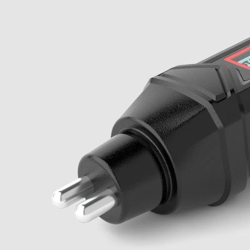 Digital brake fluid tester pen with LED display for automotive diagnostics