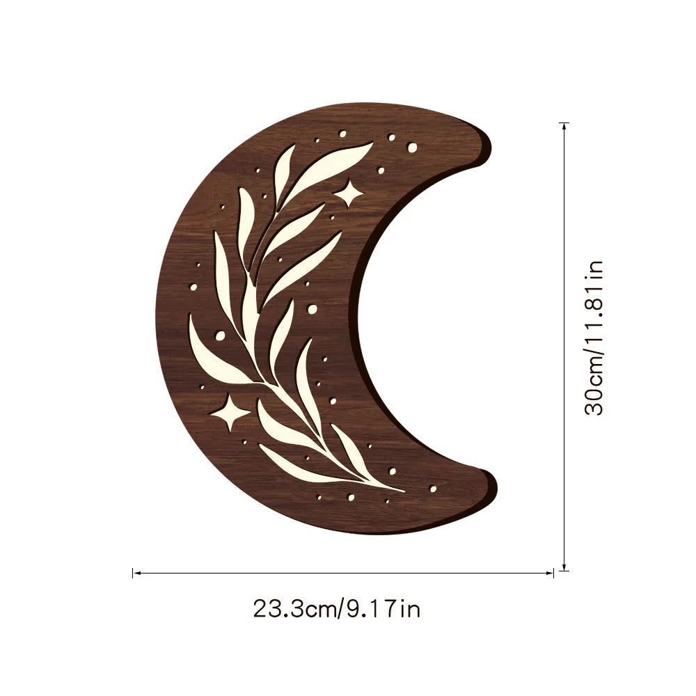 Modern pendant lamp with three-dimensional wooden leaf decoration in MZ212 colour