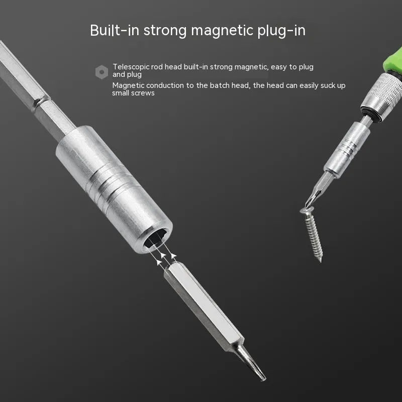 32-in-1 precision screwdriver set for electronics repair with magnetic bits in combination case