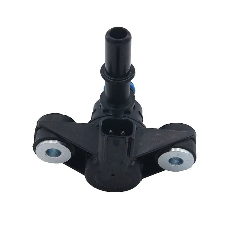 Black ABS plastic turbo boost solenoid valve for Ford vehicles, part number AU5A-9G866-AB.