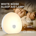 White baby night feeding comforter with rechargeable battery and music function