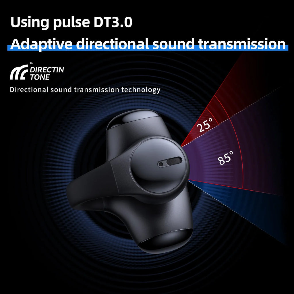 T306 Bluetooth wireless gaming headset with ear hook design in black or white colour