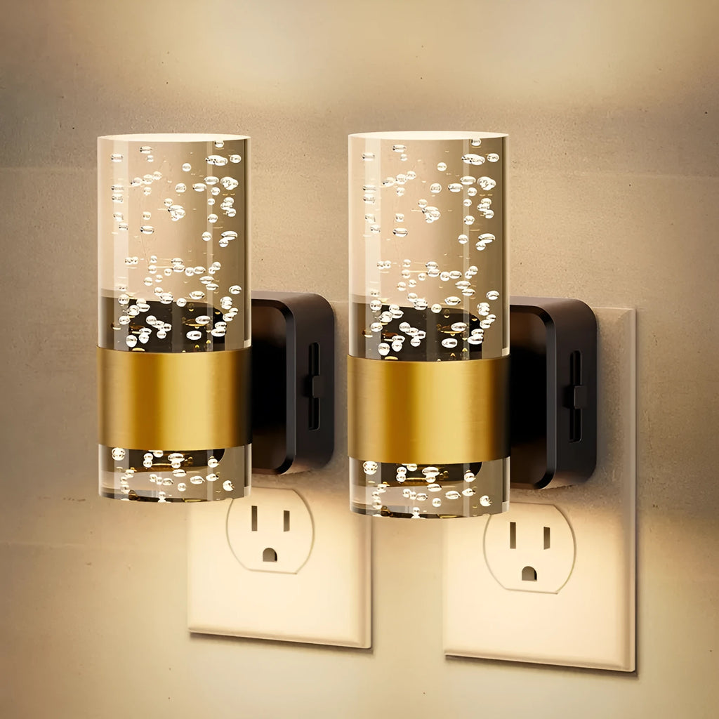 LED wall-mounted sensor lamp with geometric stereo shape in modern simplicity style, warm light 3000K