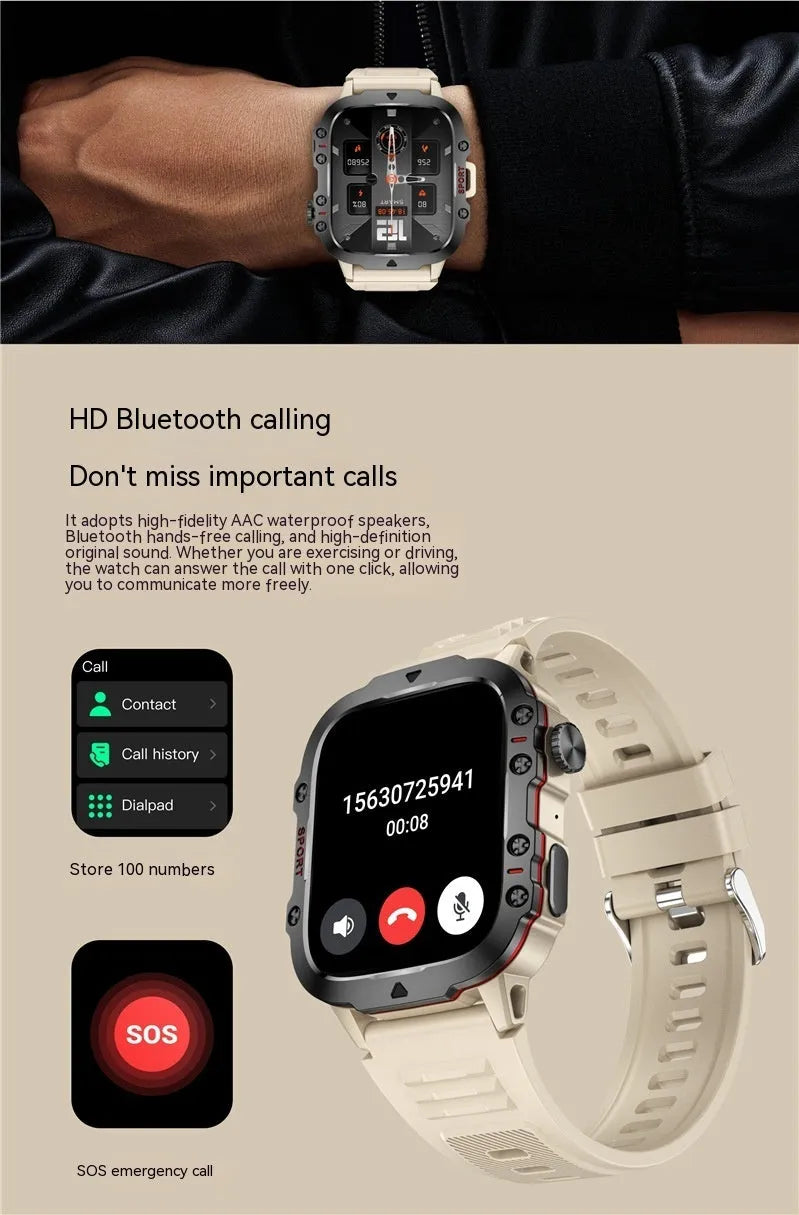 QX11 Smart Bluetooth Watch with TFT touch screen and zinc alloy case showing black colour option