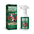 Natural rat repellent spray bottle with essential oil formula for home and car rodent protection