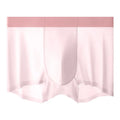 Men's solid colour Ice Silk shorts with graphene cooling and antibacterial features.