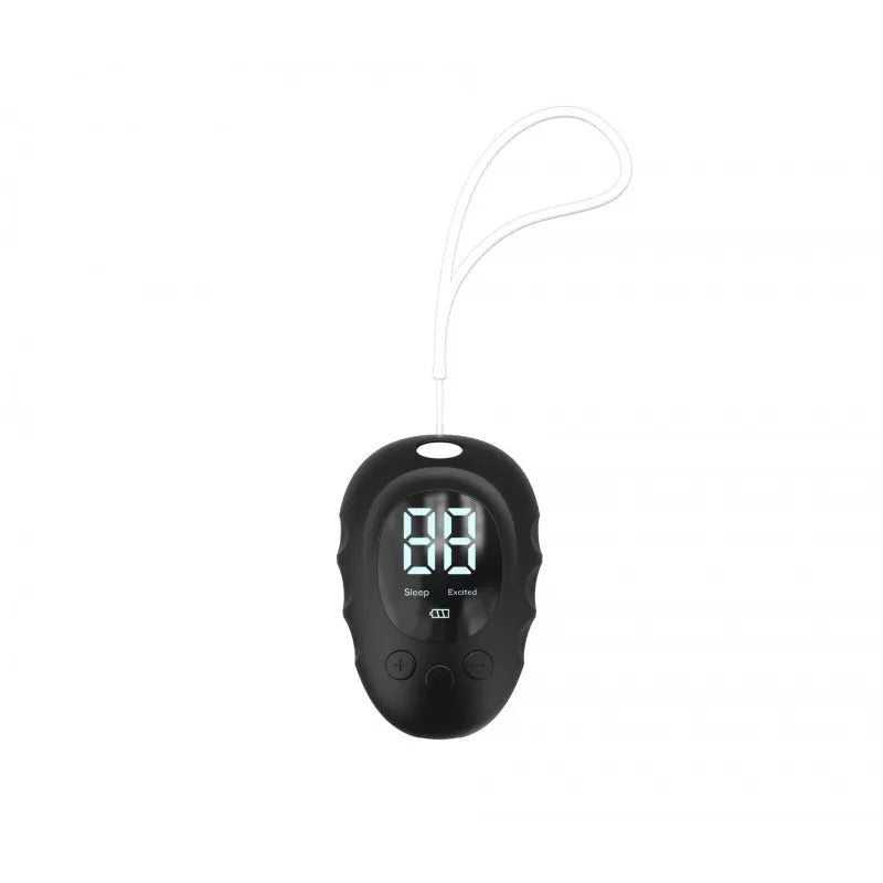 Silicone sleep aid hand grip device in white black or green with rechargeable battery and sleep monitor