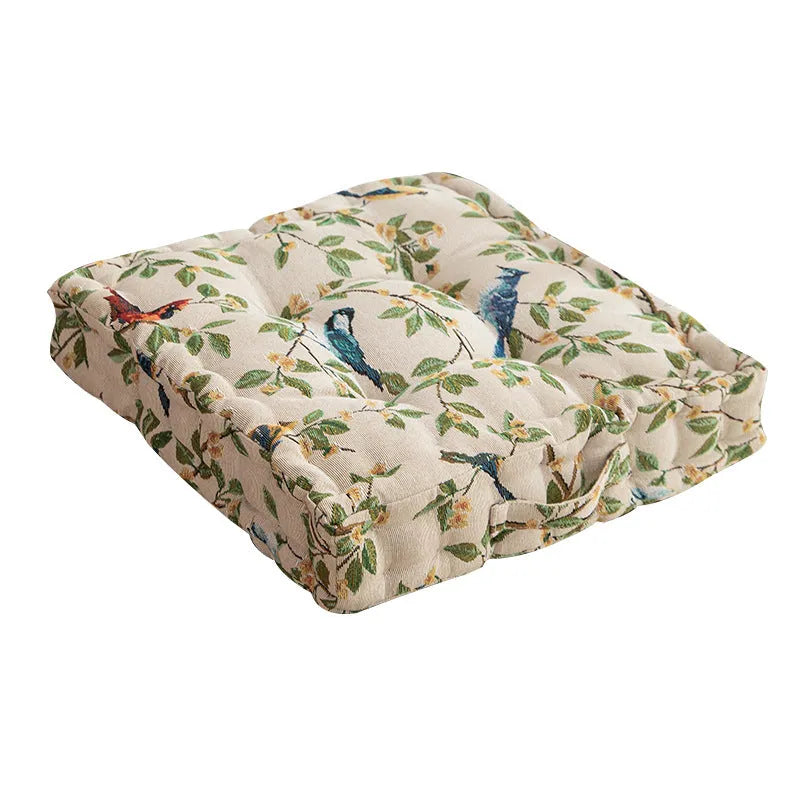 American style dining chair cushion measuring 40x40x8cm with thick pp cotton filler