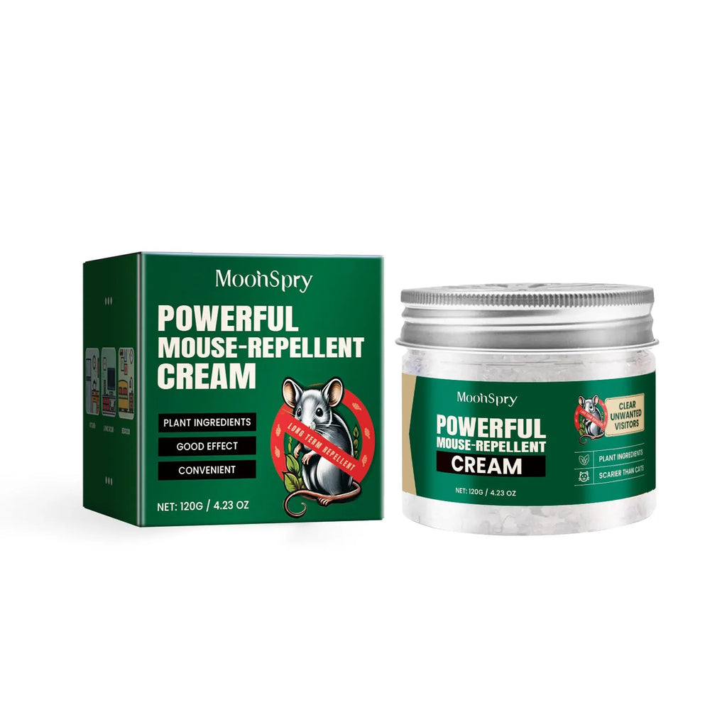 Natural rat repellent spray bottle with essential oil formula for home and car rodent protection