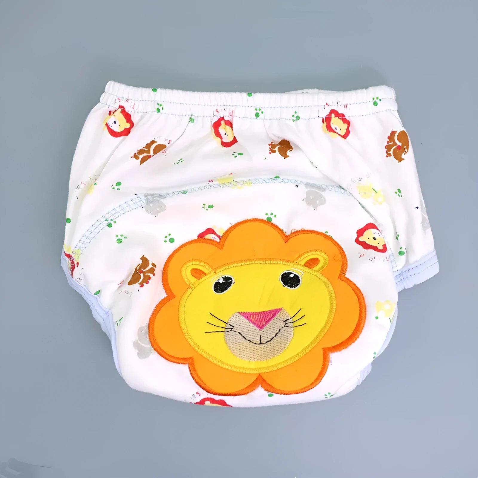 Summer embroidered baby cotton learning pants, waterproof leak-proof training pants, 80cm size, 12 colours