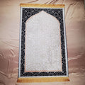 Household fashion square printed thick mat with starry sky pattern in crystal velvet polyester, 65x110cm size option