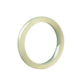 Round bar jade bracelet showing smooth geometric shape and cool stone finish.