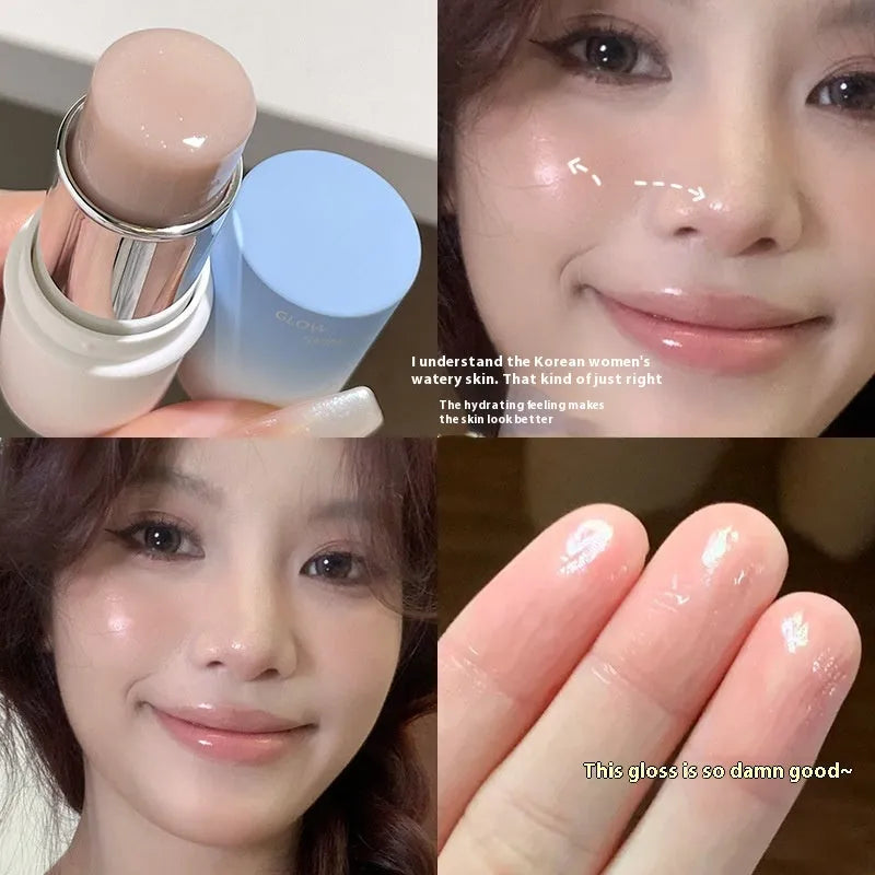 Fake Plain Face Water Light Highlighter compact in natural colour, 6g net content.