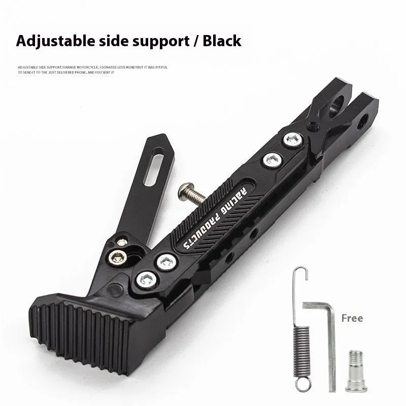 Aluminium alloy foot brace for electric car motorcycle anti-fall protection baked paint finish multiple colours