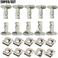 20 piece stainless steel screw set for Audi Volkswagen transmission cover mounting