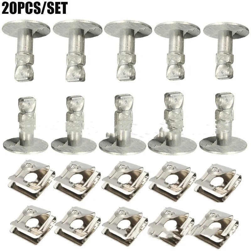 20 piece stainless steel screw set for Audi Volkswagen transmission cover mounting