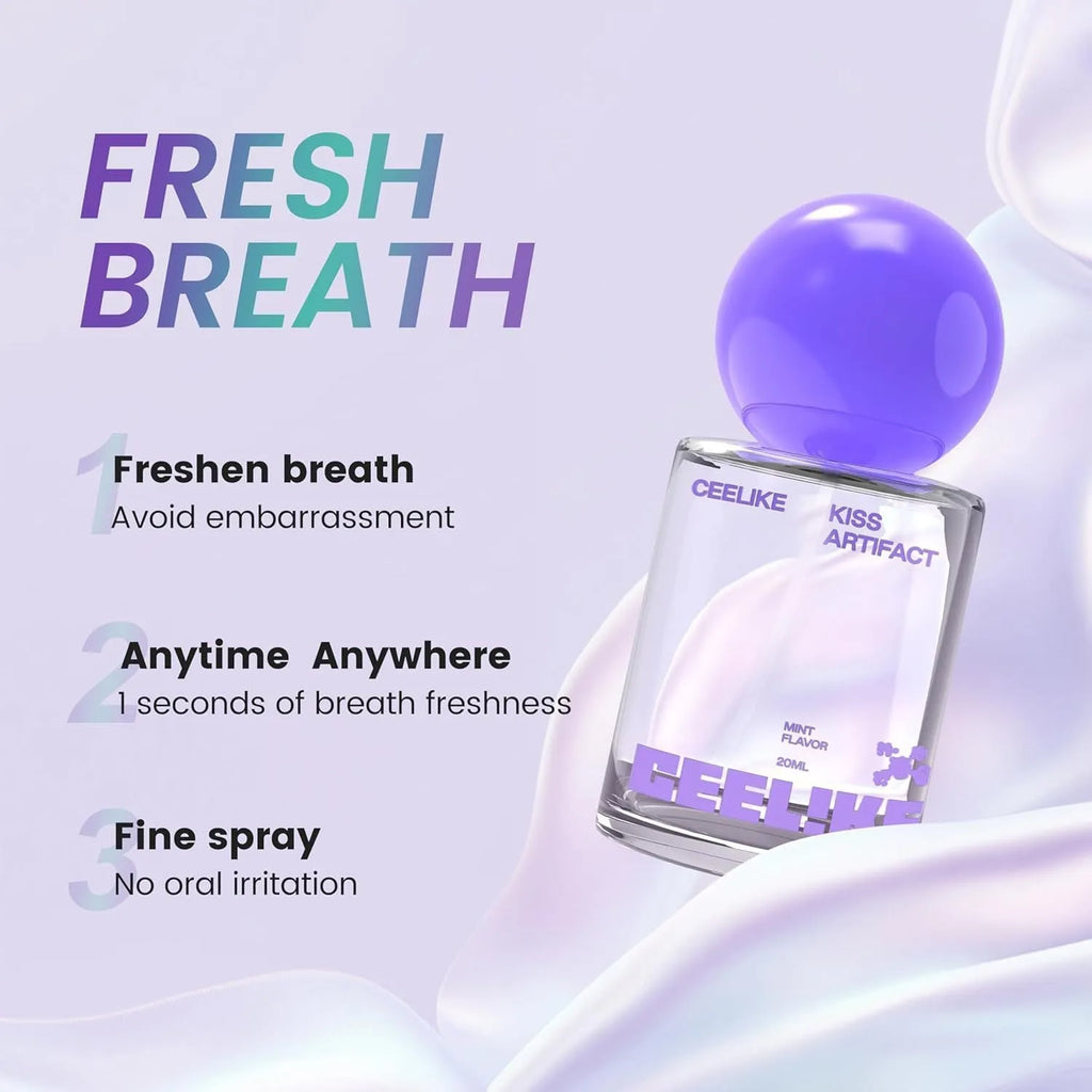 20ml oral probiotic spray bottle for portable hydration support