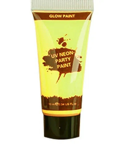 25ml tube of non-toxic neon face and body paint in assorted colours