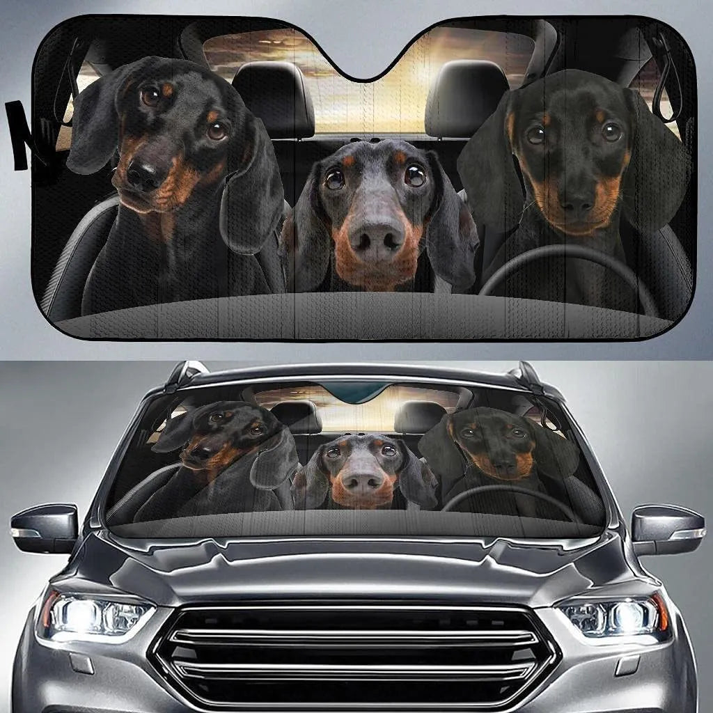 Car snow protection and sunshade cover in aluminium film fabric, size 130 by 70 cm