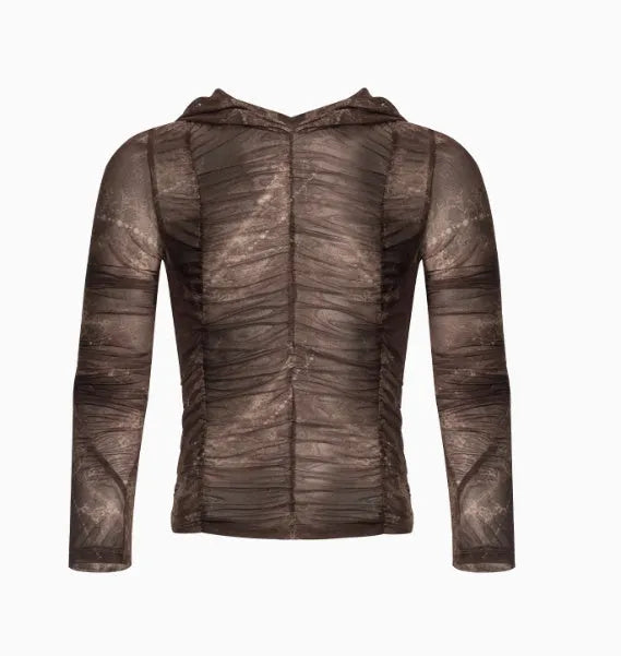 Boys lightweight ice silk bottoming shirt in picture colour for printing pleating inner wear.