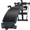 Supine board indoor sit-up aid with metal frame, 11 kg, in black or blue