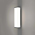 60cm tall outdoor waterproof wall light with stainless steel and PC construction, IP65 rated for courtyards and parks