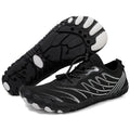 Quick-drying breathable wading shoes with mesh upper and non-slip rubber sole for outdoor fishing and climbing