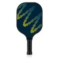 A single high-density fibreglass table tennis racket for outdoor sports use.