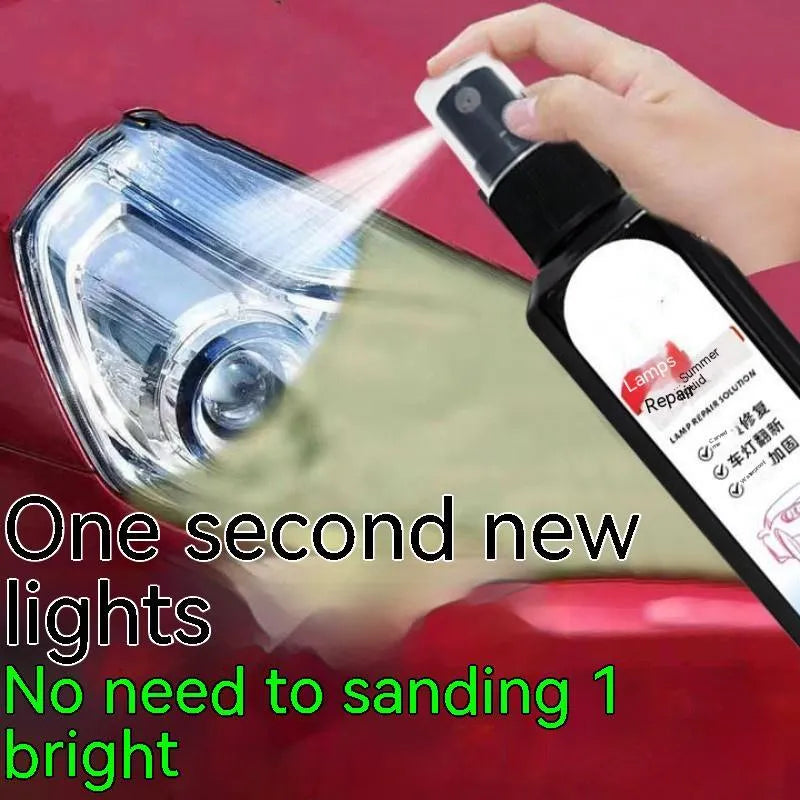 100ml bottle of car headlight renovation repairing liquid for plastic headlight covers