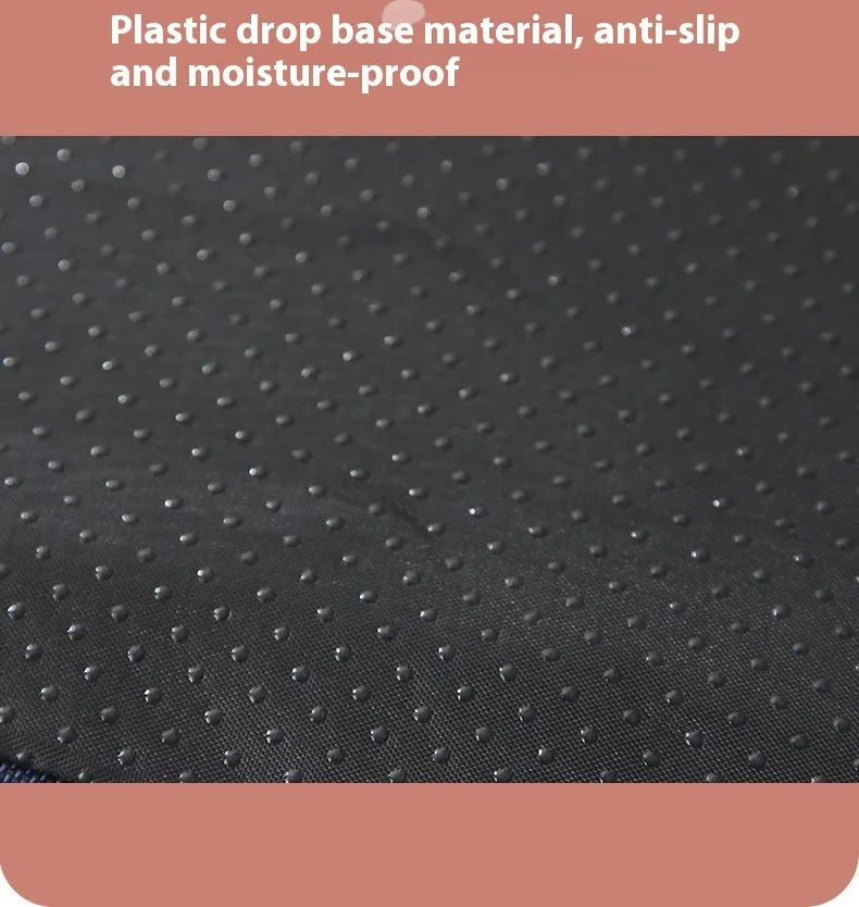 Removable washable memory sponge pet mat for dogs with brown Shu cotton velvet cover