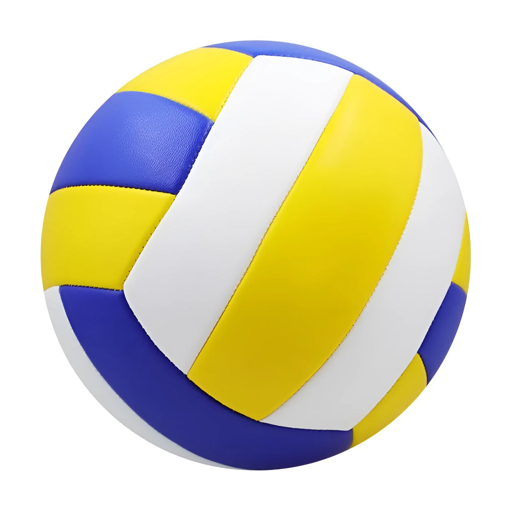 Size 5 PVC volleyball for student training, shown in various colour combinations including macaron styles.