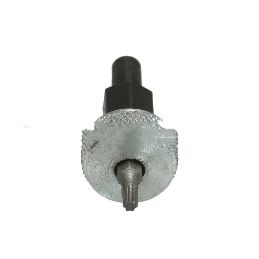 Ignition module clamping wrench with knurled aluminium knobs on a carbon steel handle.
