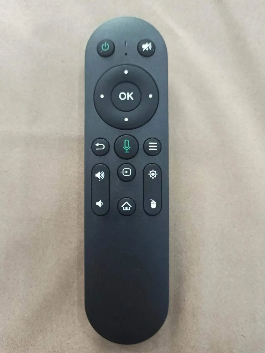 016 Bluetooth voice remote control in plastic, compact 145x35mm size