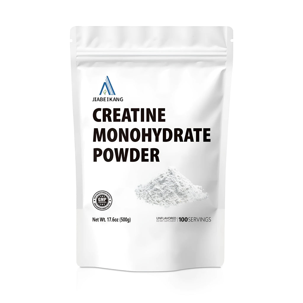 Creatine monohydrate powder 500g bag pre-workout supplement for muscle building and energy boost