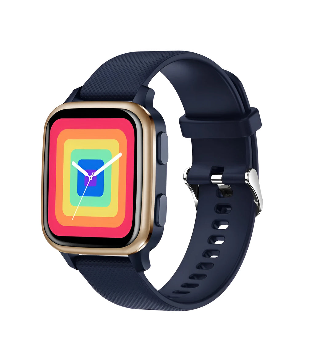 Aluminium alloy smart bracelet with heart rate monitor and Bluetooth call function on wrist