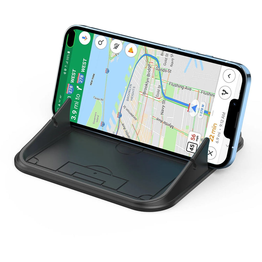 Peak-X5 silicone phone holder for car and desktop with common node design